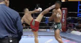PATADA NOCAUT A LUCHADOR 