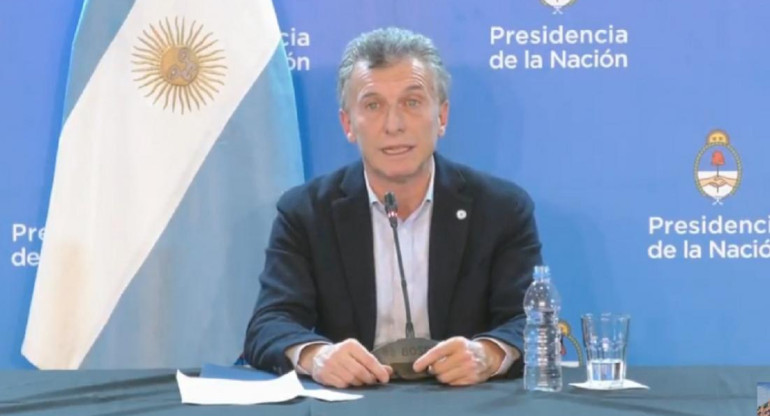 Mauricio Macri tras veto a la ley de límites a las tarifas