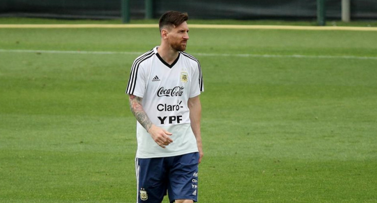 Mundial 2018 - Selección Argentina entrena en Barcelona - Reuters - Messi