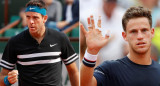 Del Potro y Schwartzman - Roland Garros