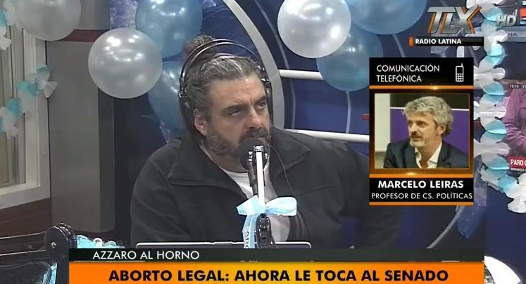 Marcelo Leiras - media sanción aborto legal