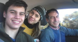 Luis Naidenoff y su familia