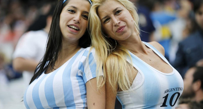 Chicas hot de Argentina - Mundial Rusia 2018