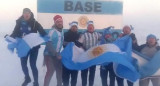 Mundial Rusia 2018: Argentina vs. Nigeria - Festejos en base Marambio