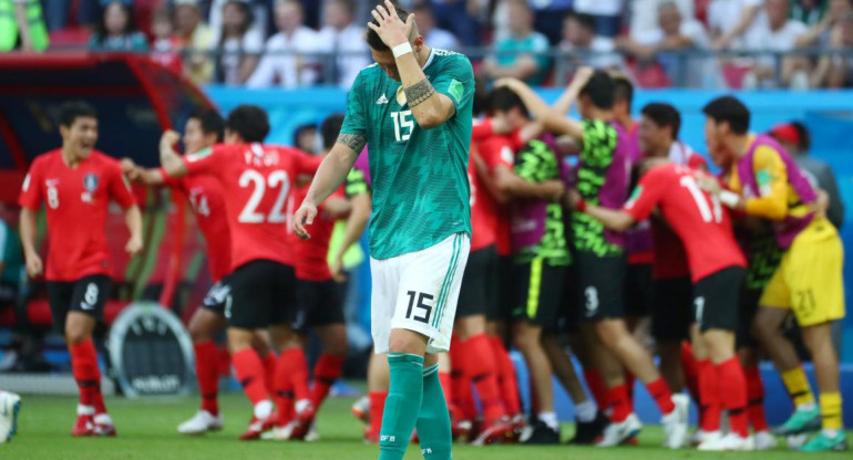 Alemania vs. Corea - Mundial Rusia 2018 (Reuters)