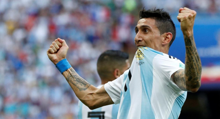 Di María, Mundial Rusia 2018, Francia vs. Argentina, Reuters