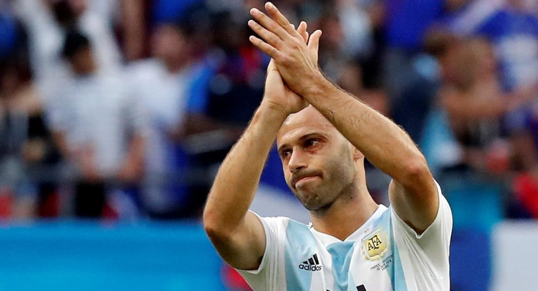 Mascherano, Selección Argentina, Mundial Rusia 2018, Francia vs. Argentina, Reuters	