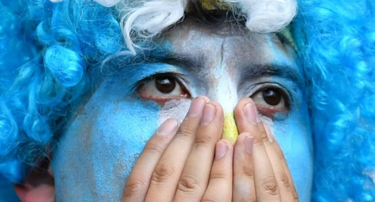 Hinchada argentina, Mundial Rusia 2018, Francia vs. Argentina, Reuters