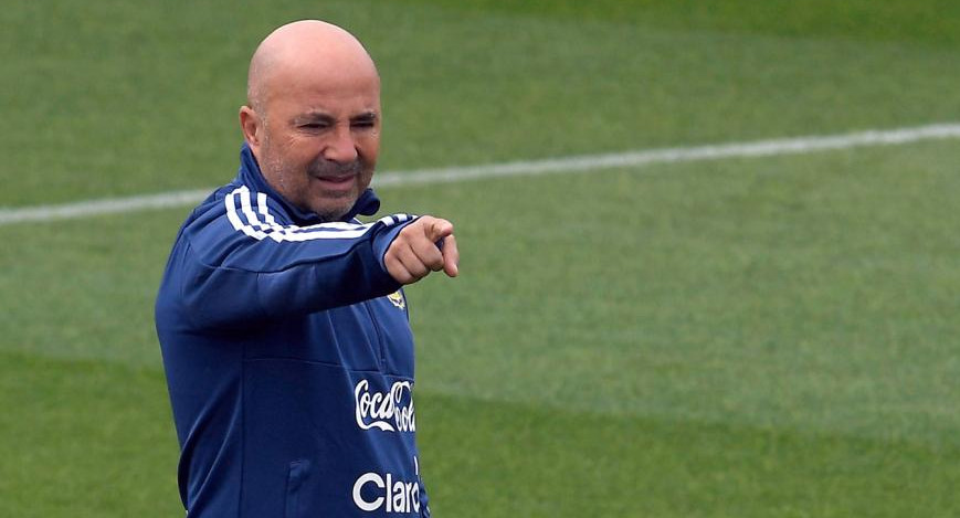 Jorge Sampaoli - Selección argentina - Mundial Rusia 2018 (NA)