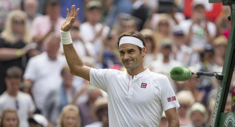 Roger Federer en Wimbledon - Tenis (Reuters)