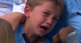 Nene uruguayo llorando, Mundial 2018, Uruguay vs. Francia, Reuters