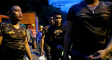Rescate de niños atrapados en cueva en Tailandia (Reuters)