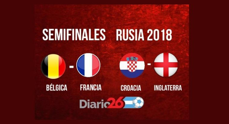 Mundial Rusia 2018 - Semifinales