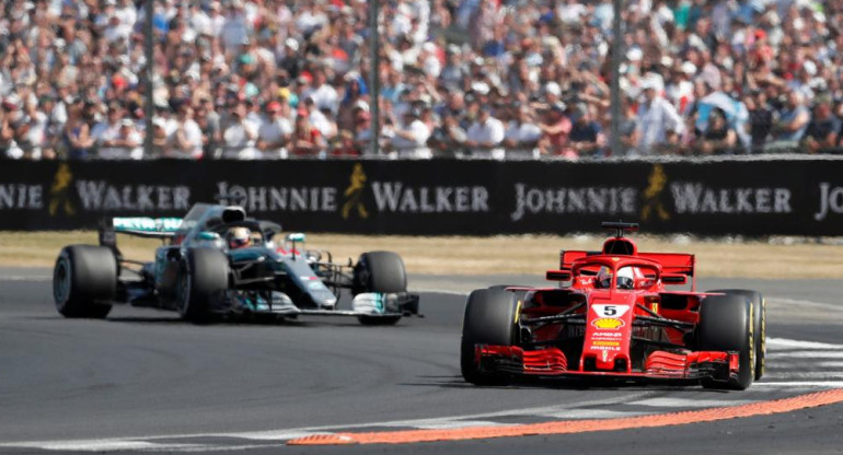 Vettel y Hamilton - Fórmula 1 