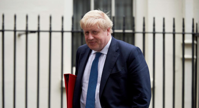 Boris Johnson - ministro de exteriores británico