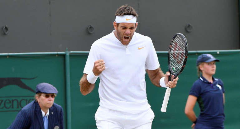 Juan Martín Del Potro - Wimbledon (Reuters)