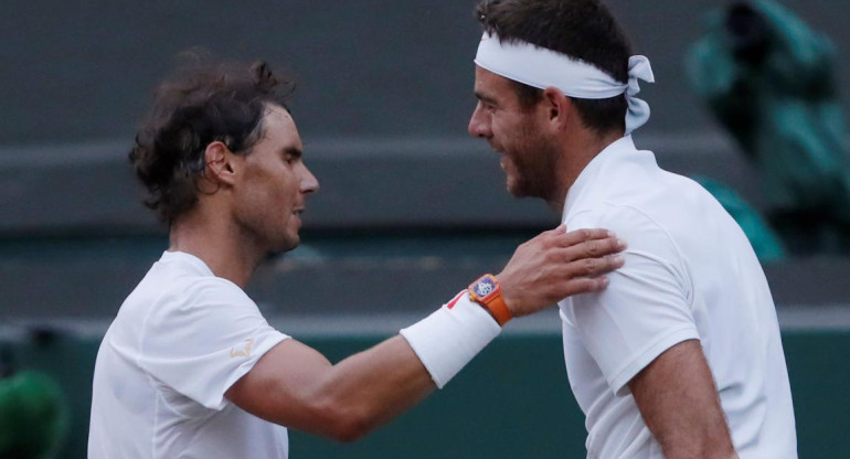 Rafael Nadal vs. Juan Martín Del Potro, Reuters