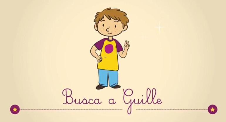 Busca a Guille, aplicación digital con consejos para niños con asma