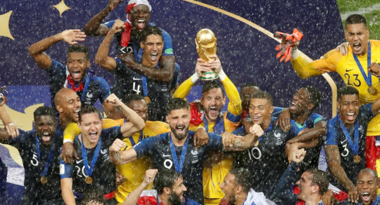Francia campeón - Final Mundial 2018 - Selección Croacia vs Selección Francia (Reuters)