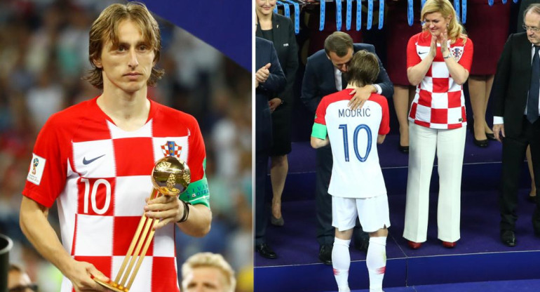 Luka Modric, sucesor de Messi como Mejor Jugador del Mundial Rusia 2018 (Reuters)