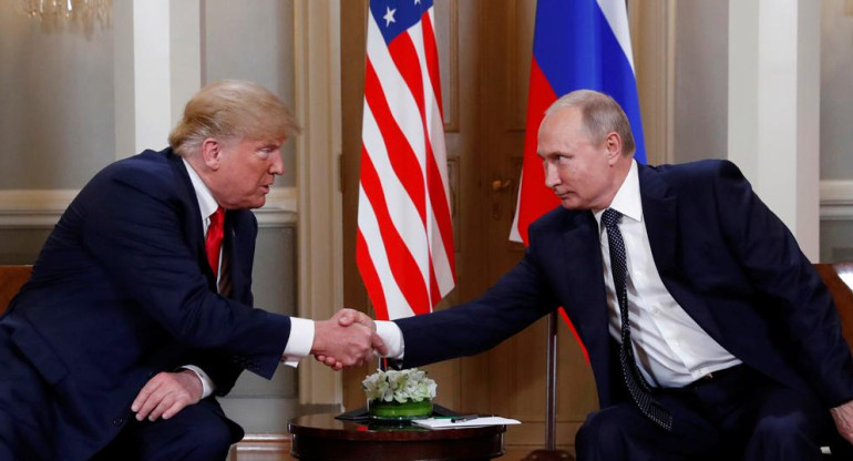 Trump y Putin - Estados Unidos y Rusia (Reuters)