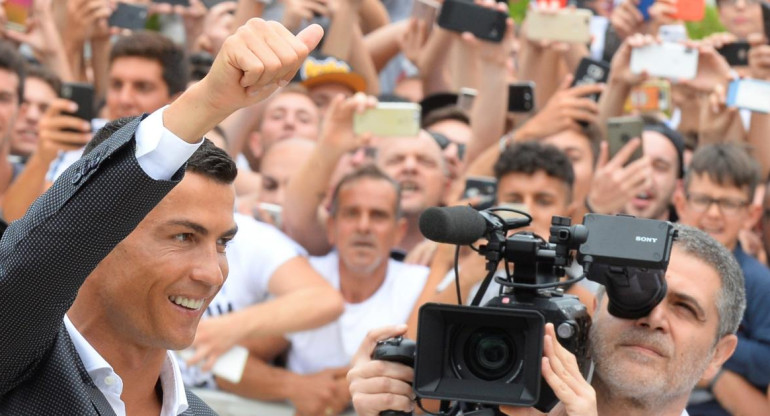 Cristiano Ronaldo ante la Juventus, Reuters