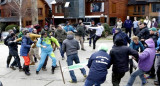 Corte de accesos a turistas en Chapelco - Incidentes (Foto: Federico Soto)