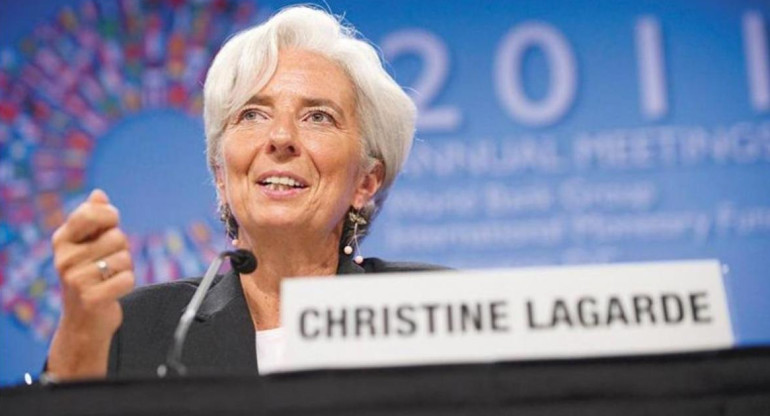 Christine Lagarde en cumbre de G20