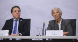 Conferencia de prensa de Dujovne y Lagarde en cumbre de G20 (NA)