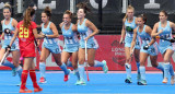 Las Leonas ante España - Mundial de Hockey