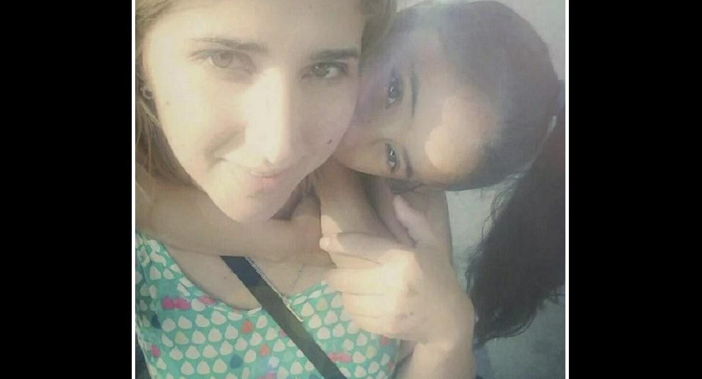 Veronica Noelia del Valle Carrazco y su hija - trasplante