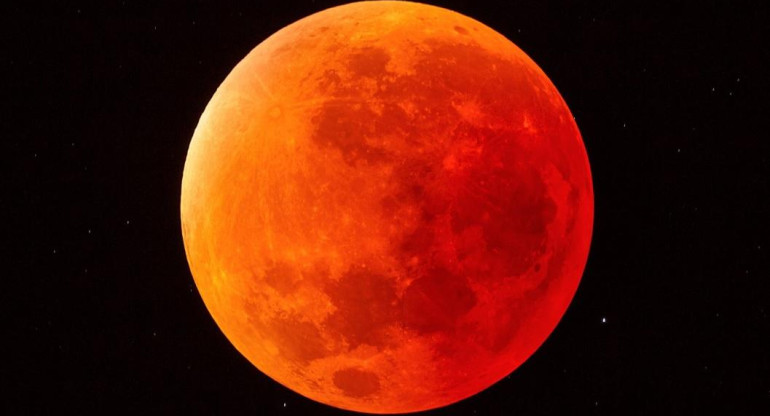 Eclipe lunar - Luna sangrienta