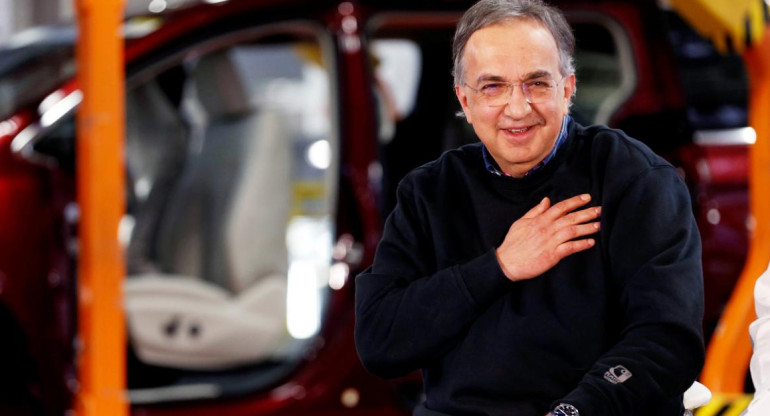 Sergio Marchionne, ex presidente ejecutivo de Fiat Chrysler, Reuters