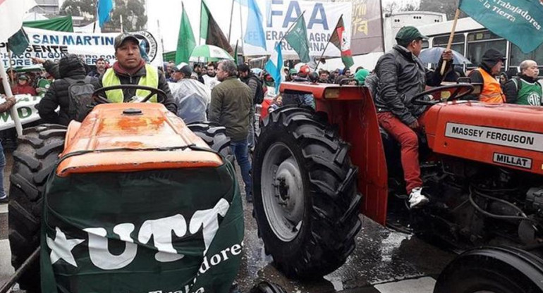 Tractorazo - Protesta de productores