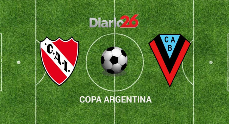 EN VIVO Copa Argentina, Independiente vs. Brown (A), Diario 26 