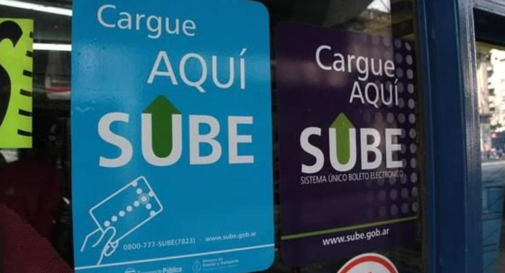 SUBE - carga en kioscos