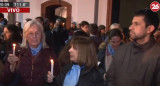 Marcha anti-aborto frente a la Quinta de Olivos