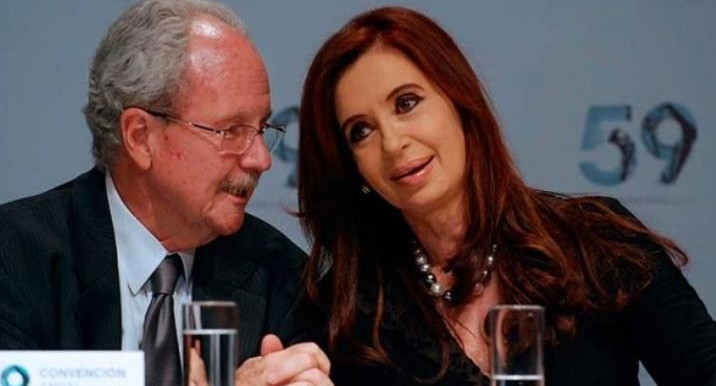 Carlos Wagner y Cristina Kirchner