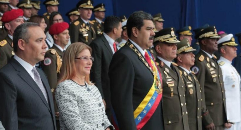 Acto de Nicolás Maduro en Venezuela