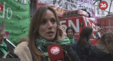 Malena Galmarini - Debate por el aborto - Senado