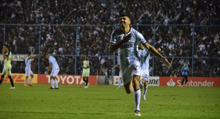 Festejo de Atlético Tucumán en Copa Libertadores