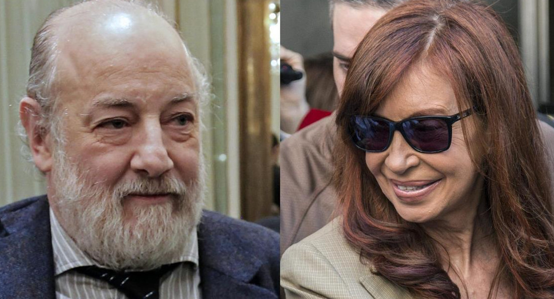 Juez Bonadio y Cristina Kirchner (NA)