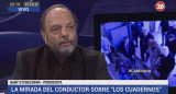 Baby Etchecopar en La Mirada de Roberto García (Canal 26)