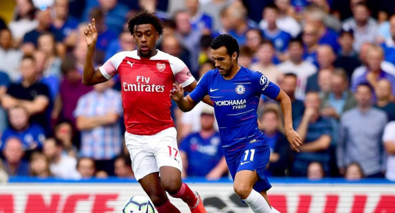 Arsenal - Chelsea Foto Twitter