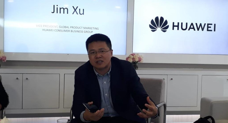Jim Xu, alto directivo de Huawei