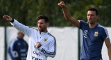 Messi y Scaloni - Selección Argentina de fútbol - Deportes