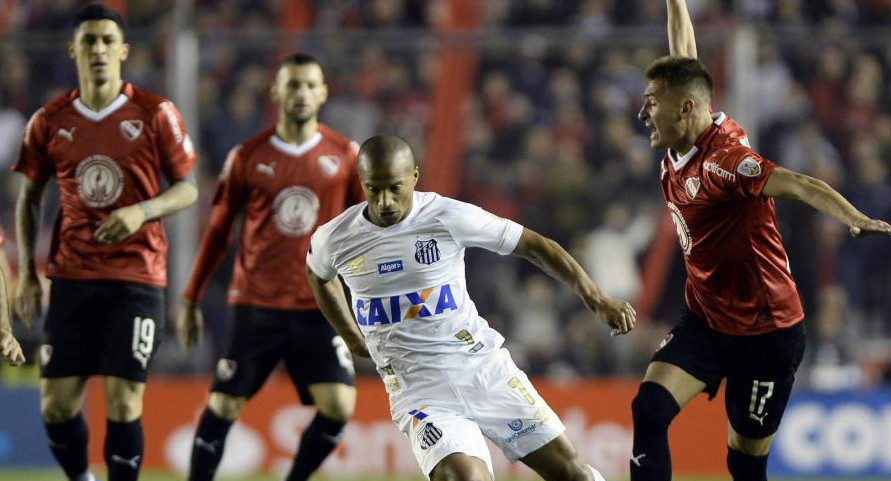 Copa Libertadores: Independiente vs. Santos, Carlos Sánchez (NA)