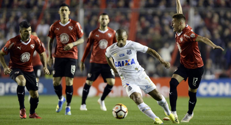 Copa Libertadores: Independiente vs. Santos, Carlos Sánchez (NA)