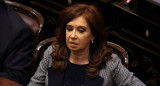 Cristina Kirchner en el Senado (Reuters)