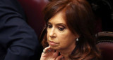 Cristina Kirchner en el Senado (Reuters)	